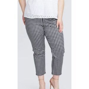 Zac & Rachel Gingham Print Capris